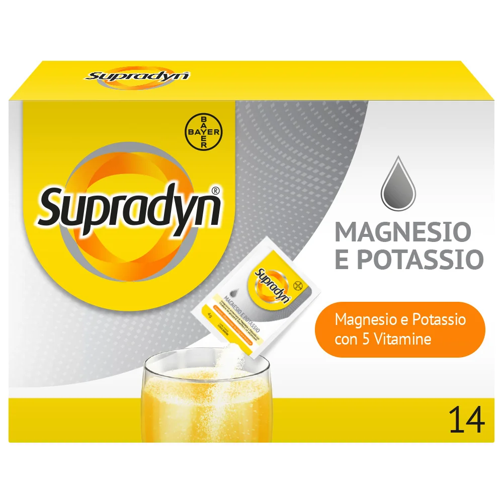 SUPRADYN MAGNESIO E POTASSIO INTEGRATORE 14 BUSTINE