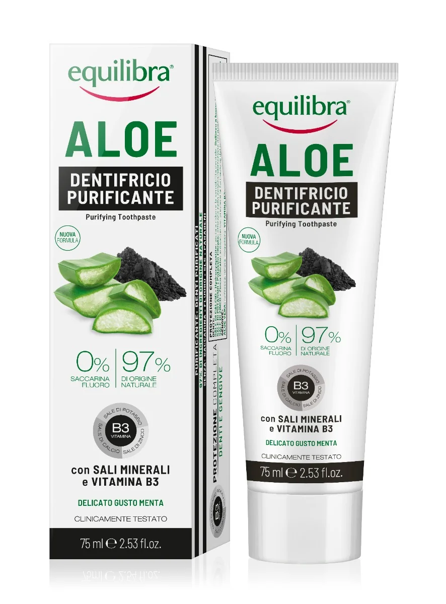 EQUILIBRA ALOE DENTIFRICIO PURIFICANTE 75 ML