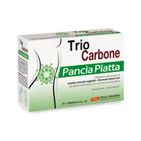 Trio Carbone Pancia Piatta Integratore 10+10 Bustine