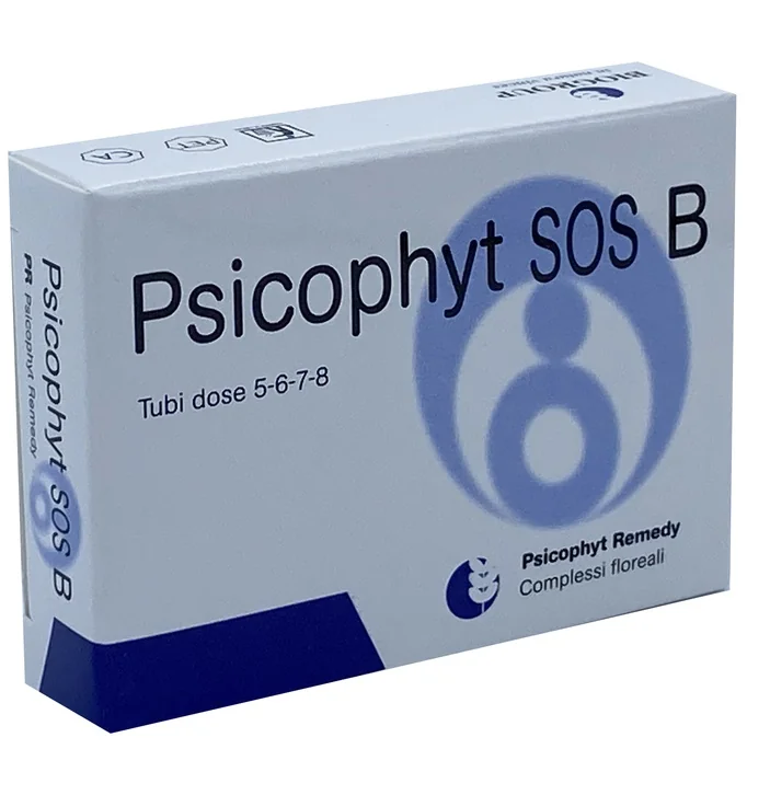 PSICOPHYT REMEDY SOS B 4 TUBI DI GLOBULI