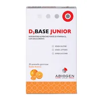 D3 Base Junior Arancia 30 Caramelle Gommose Gusto Arancia