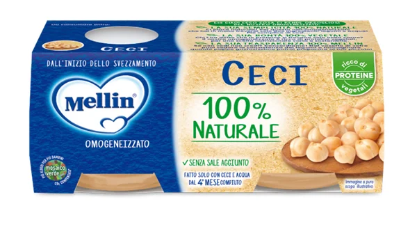 MELLIN OMOGENIZZATO CECI 2X80 G