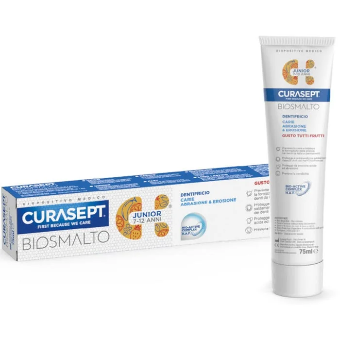 CURASEPT BIOSMALTO JUNIOR DENTIFRICIO 75 ML