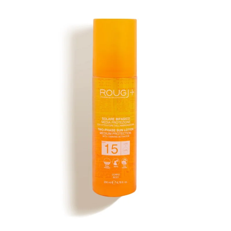 ROUGJ SOLARE BIFASICO SPF15 ABBRONZANTE 200 ML