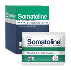 SOMATOLINE EMULSIONE CUTANEA 15 BUSTINE