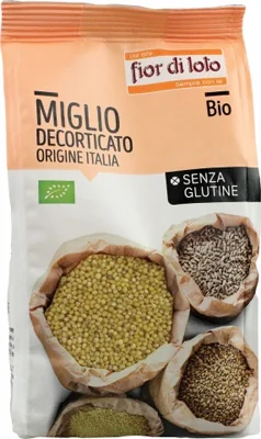 FIOR DI LOTO MIGLIO DECORTICATO BIO SENZA GLUTINE 400 G