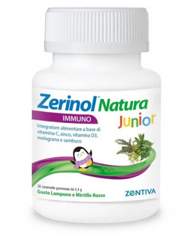 ZERINOL NATURA IMMUNO JUNIOR 30 CARAMELLE GOMMOSE