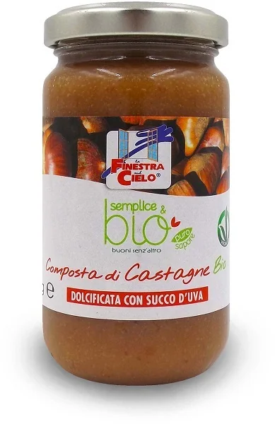 LA FINESTRA SUL CIELO SEMPLICE&BIO COMPOSTA DI CASTAGNE 320 G