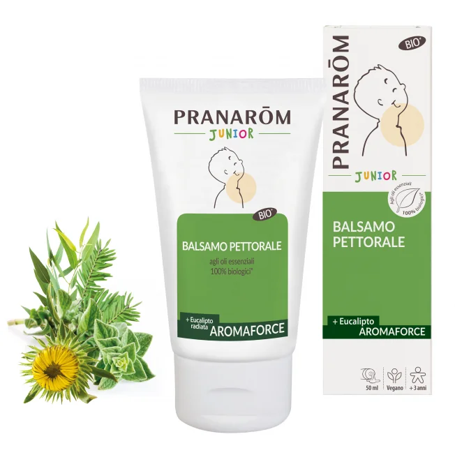 PRANAROM AROMAFORCE BALSAMO PETTORALE JUNIOR 50 ML