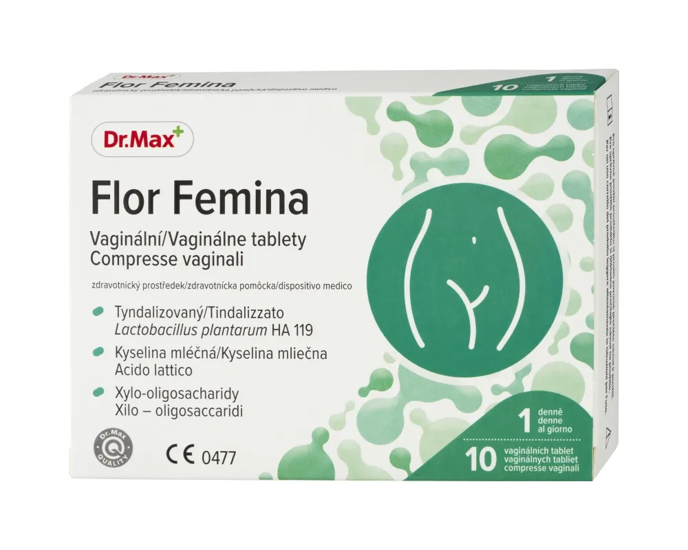 DR. MAX FLOR FEMINA 10 VAG TBL