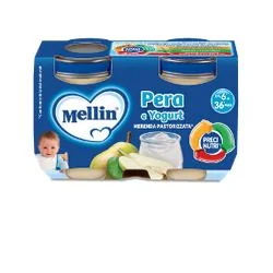 MELLIN MERENDA YOGURT PERA 2 X 120 G