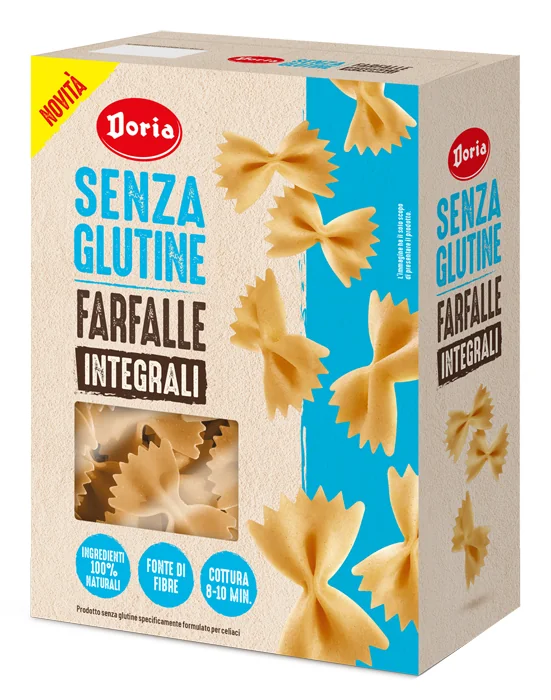 DORIA FARFALLE INTEGRALI 400 G