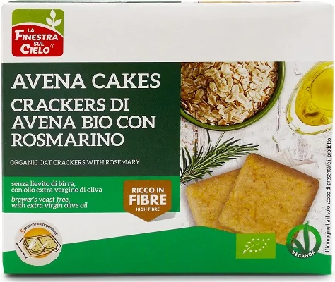 AVENACAKES CRACKERS C/R 250G