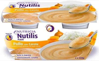 NUTILUS PASTI POLLO CON CAROTE ALIMENTO DIETETICO 2X300 G