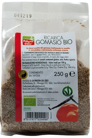 RICARICA GOMASIO BIO 250 G