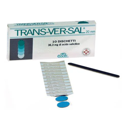 TRANSVERSAL 36,3 MG/20 MM ACIDO SALICILICO 10 CEROTTI TRANSDERMICI