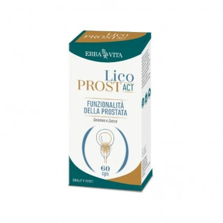 ERBA VITA LICOPROST INTEGRATORE BENESSERE PROSTATA 60 CAPSULE