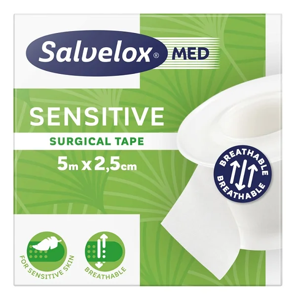 SALVELOX SENSITIVE TAPE 2,5CM X 5M