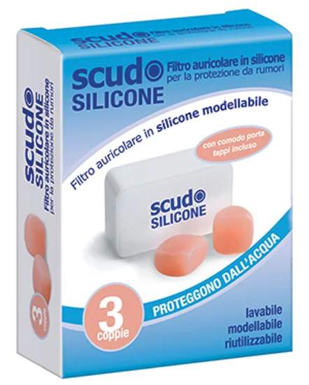 EARPLUG SCUDO SIL 3COPPIE 6 PEZZI