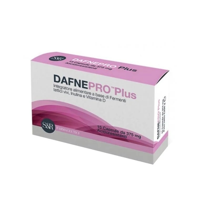 DafnePro Plus Integratore Fermenti Lattici 15 Capsule Integratore Fermenti Lattici Probiotici