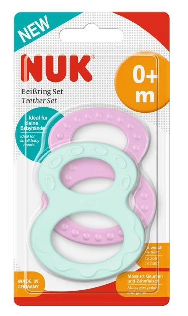 NUK ANELLI DENTIZIONE 2PZ