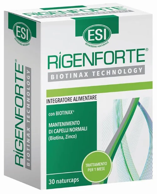 ESI RIGENFORTE NATURCAPS INTEGRATORE UNGHIE E CAPELLI 30 CAPSULE