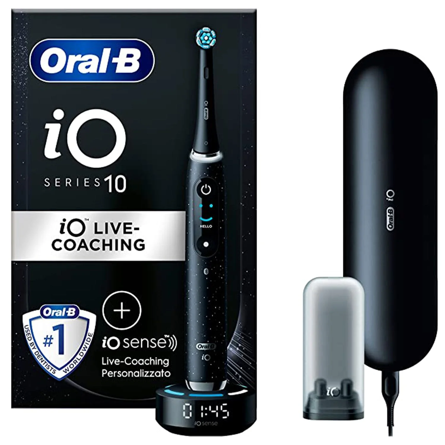 ORALB IO 1 BLACK SPAZZ ELETT