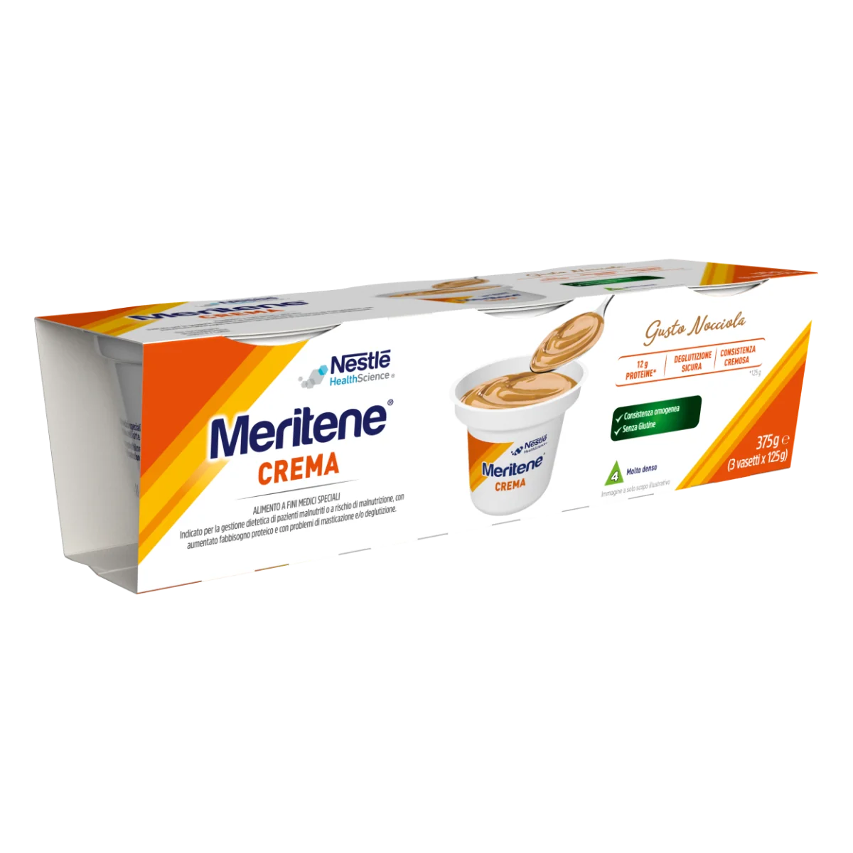 MERITENE CREME NOCCIOLA 3X125G