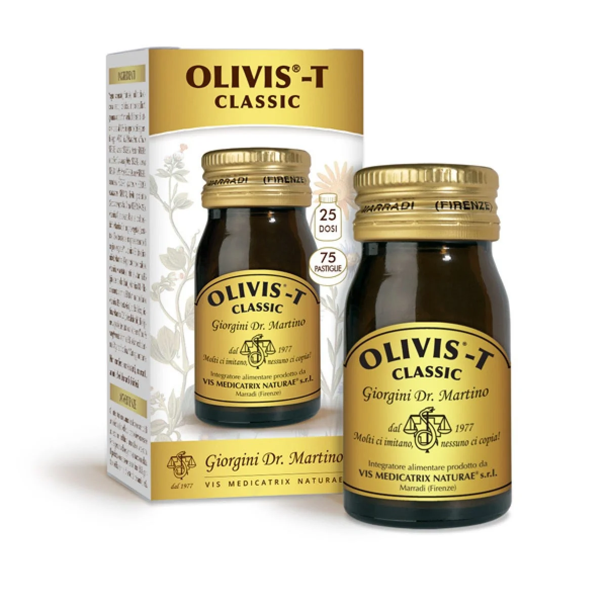 OLIVIS-T CLASSIC PASTIGLIE 200 G