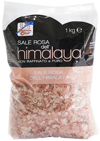 LA FINESTRA SUL CIELO SALE ROSA DELL'HIMALAYA GROSSO 1 KG