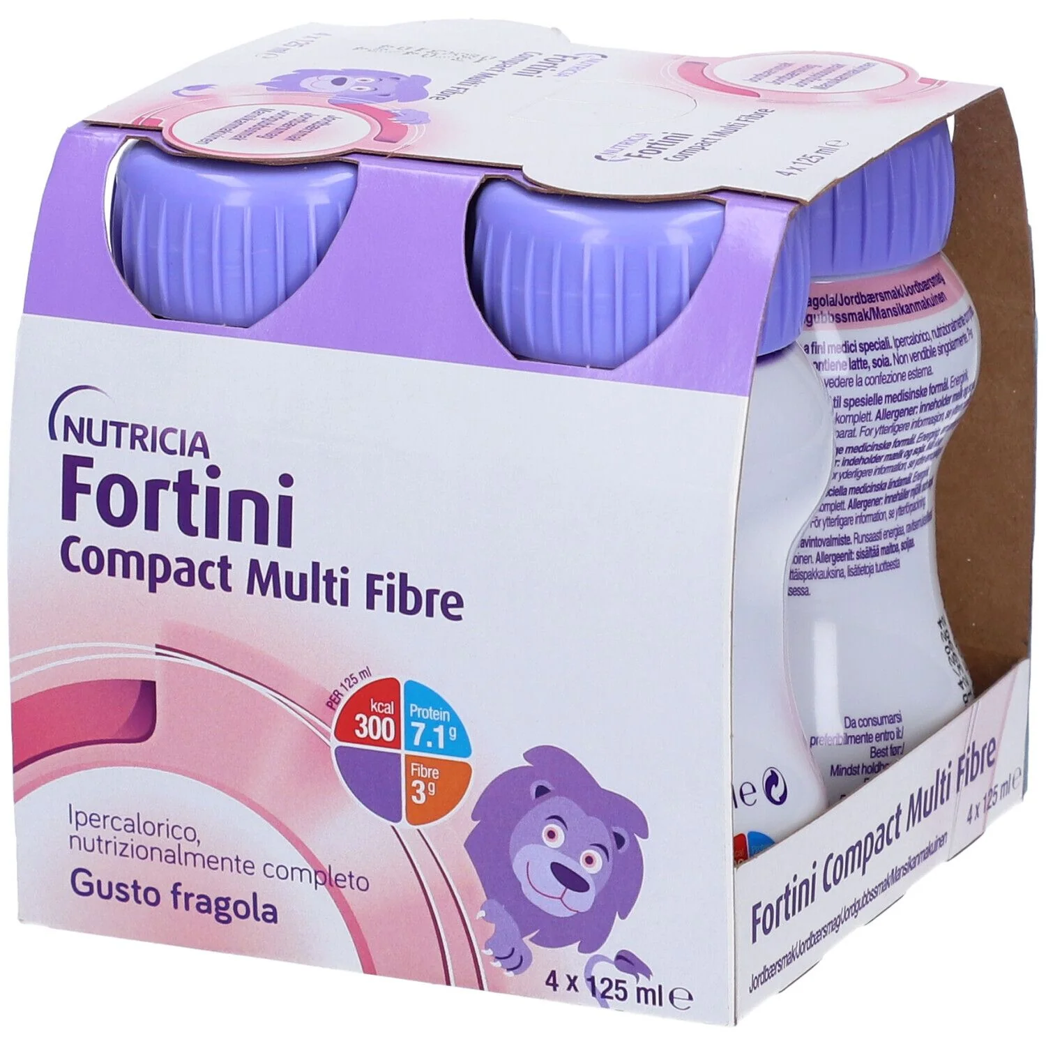 FORTINI COMPACT MF FRAGOLA 4 125ML