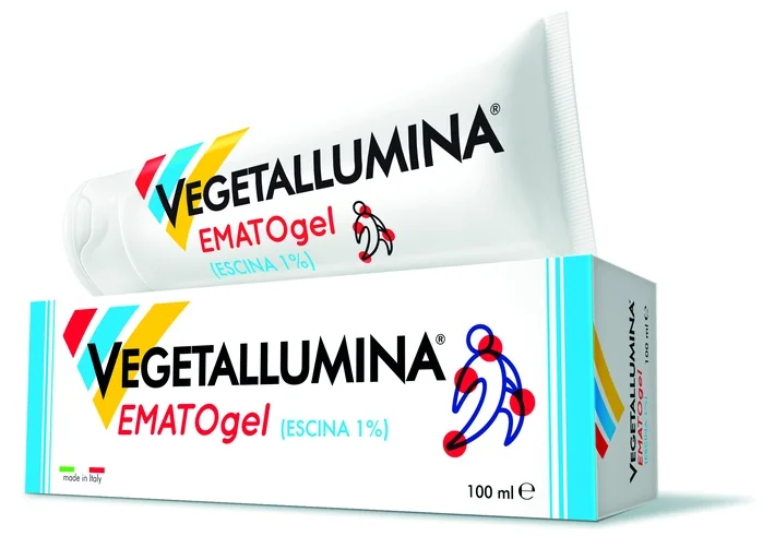 VEGETALLUMIN ESCINA 1% GEL PROTETTIVO PER EMATOMI 100 ML