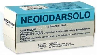 NEOIODARSOLO L-ARGININA 10 FLACONCINI 15 ML