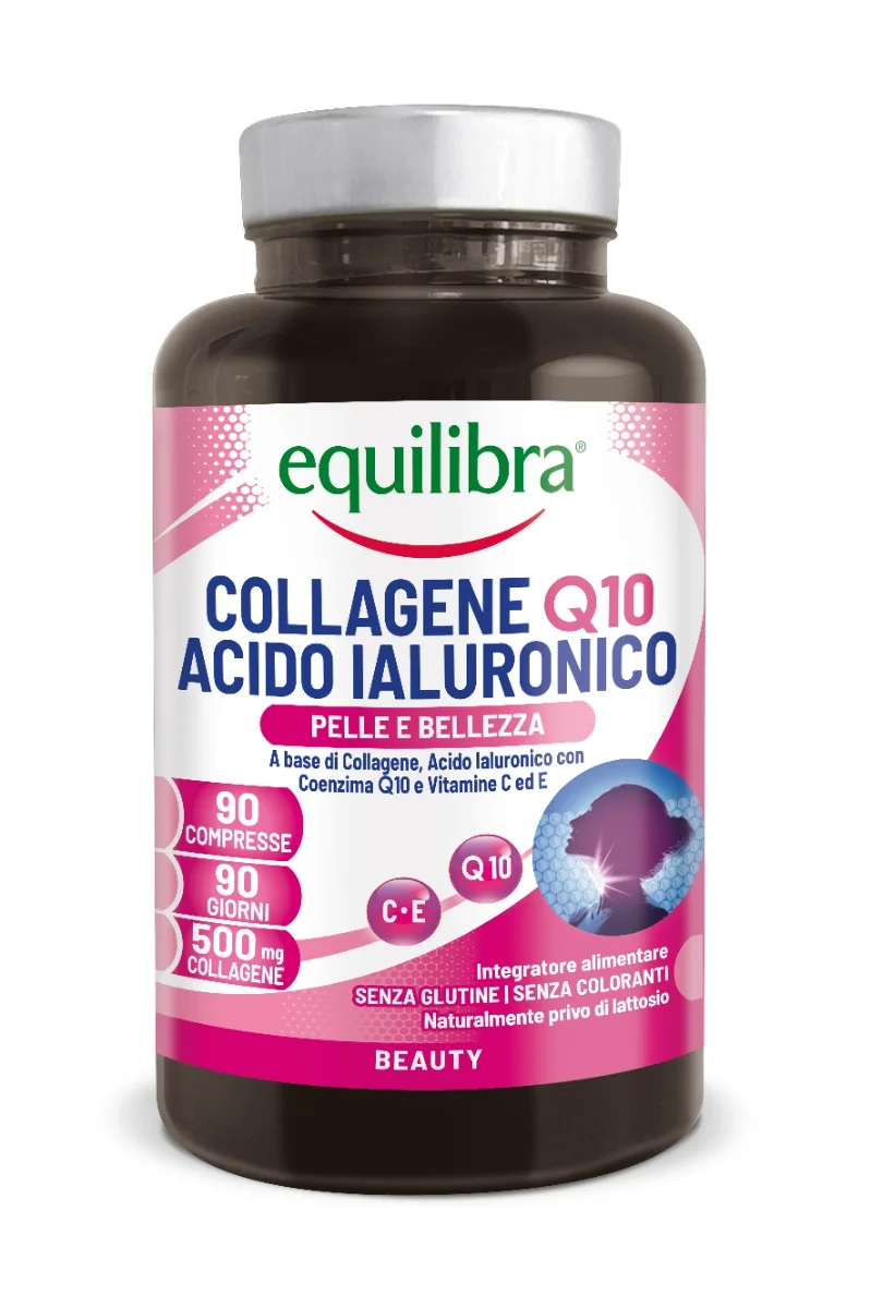 EQUILIBRA COLLAGENE Q10 ACIDO IALURONICO 90 COMPRESSE