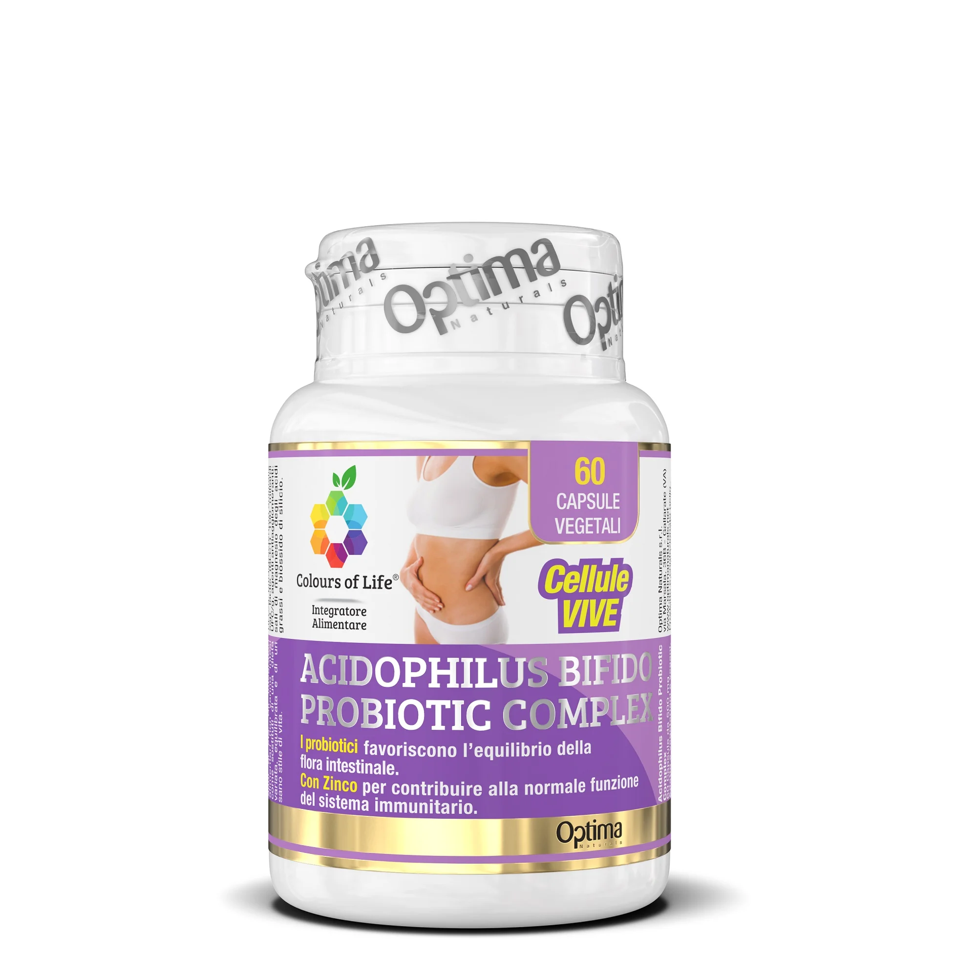 ACIDOPHILUS BIFI 60 CAPSULE COLOURS