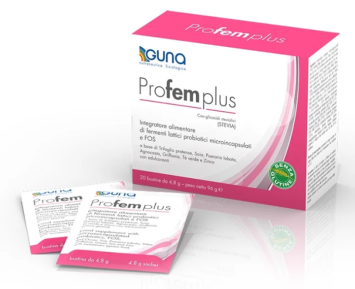 GUNA PROFEM PLUS INTEGRATORE INTESTINALE PER LA DONNA 20 BUSTINE