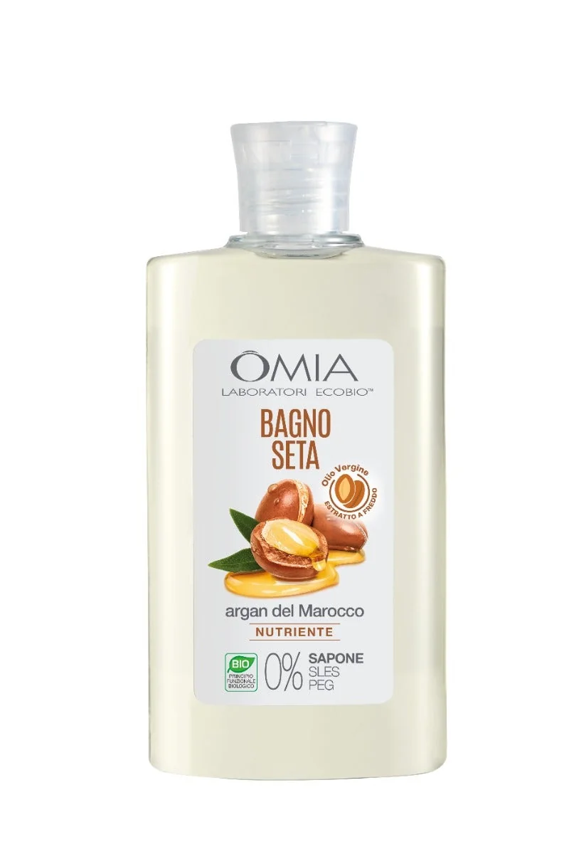 Omia Erboristica Bagno Seta all'Olio di Argan Bio 400 ml 