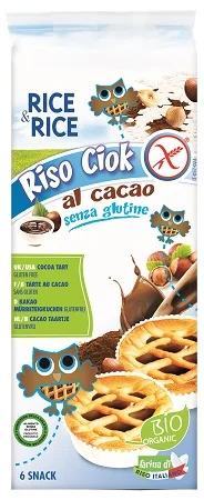 RICE&RICE RISO CIOCK CROSTATINA SENZA GLUTINE 6 X 33,5 G