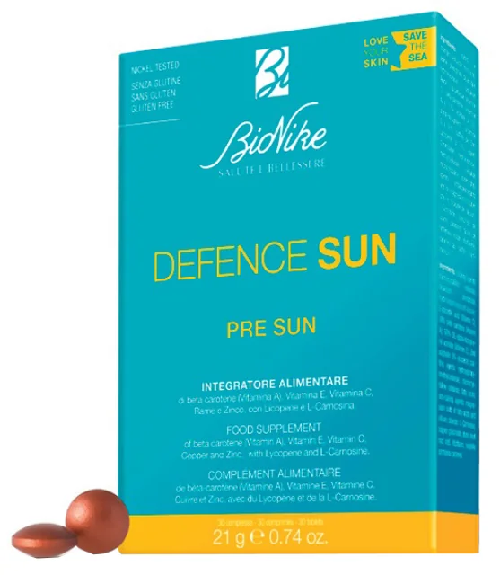 BIONIKE DEFENCE SUN INTEGRATORE BETA-CAROTENE 30 COMPRESSE