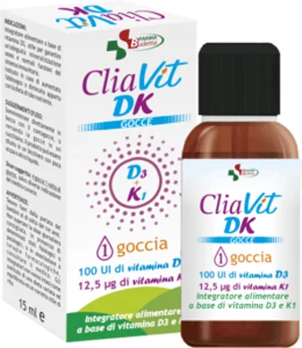 CLAIVIT DK INTEGRATORE DI VITAMINA D GOCCE 15 ML