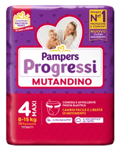 PAMPERS PROG MUTAN MAXI T4 19