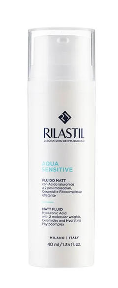 RILASTIL AQUA SENSITIVE FLUIDO MATT 40 ML