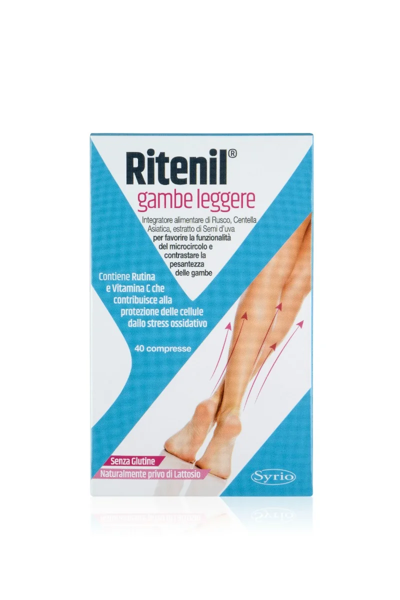 RITENIL GAMBE LEGGERE 40 COMPRESSE