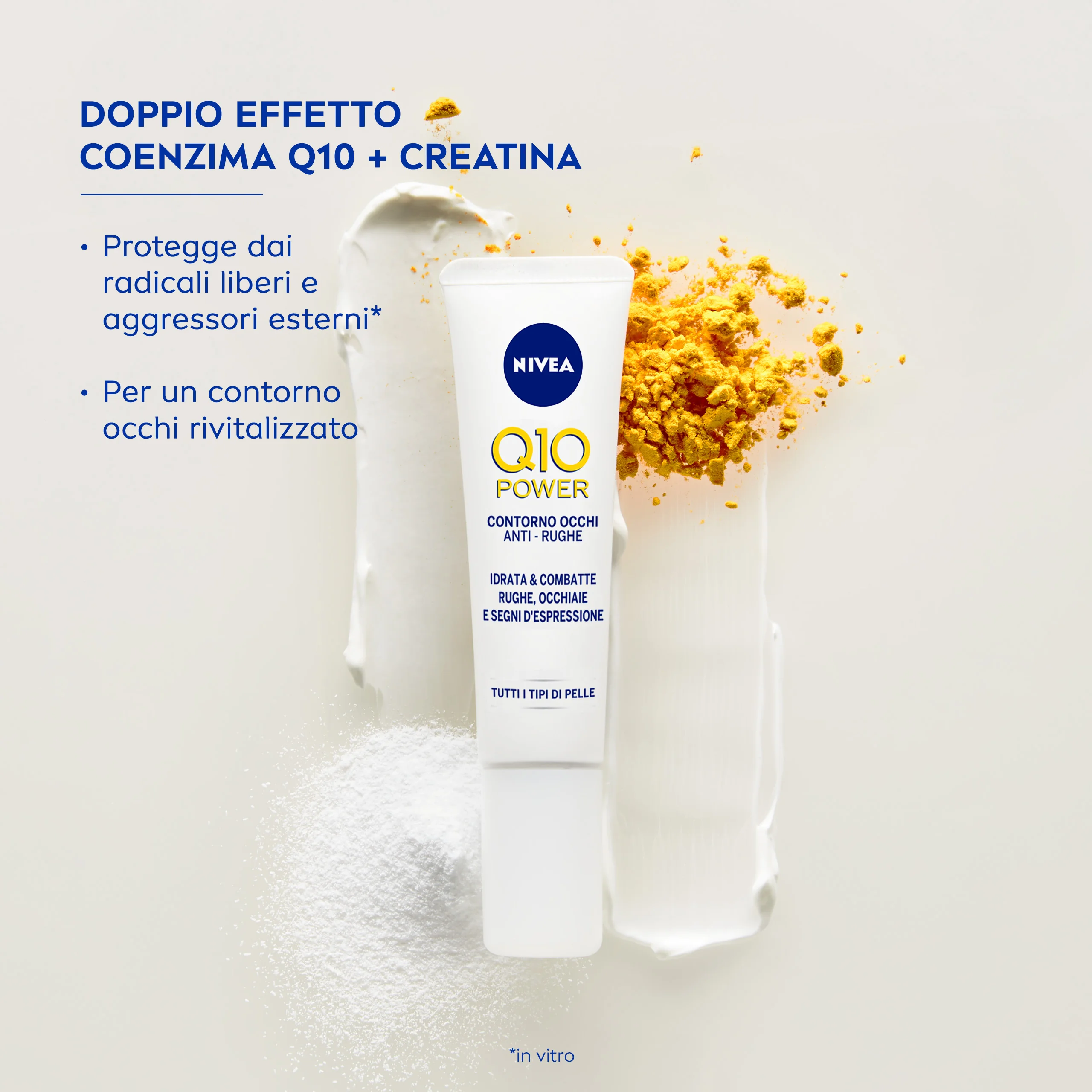 Nivea Q10 Power Contorno Occhi Rassodante Contro Rughe e Occhiaie