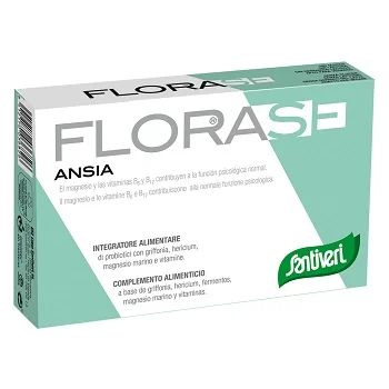 FLORASE ANSIA INTEGRATORE PROBIOTICO CONTRO L'ANSIA 40 CAPSULE