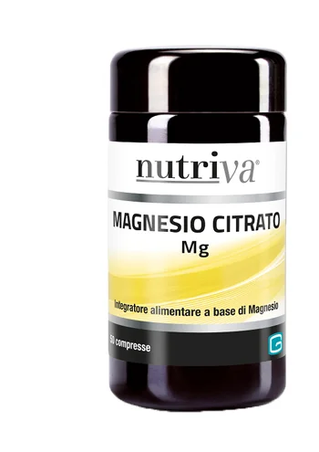 NUTRIVA MAGNESIO CITRATO INTEGRATORE 50 COMPRESSE