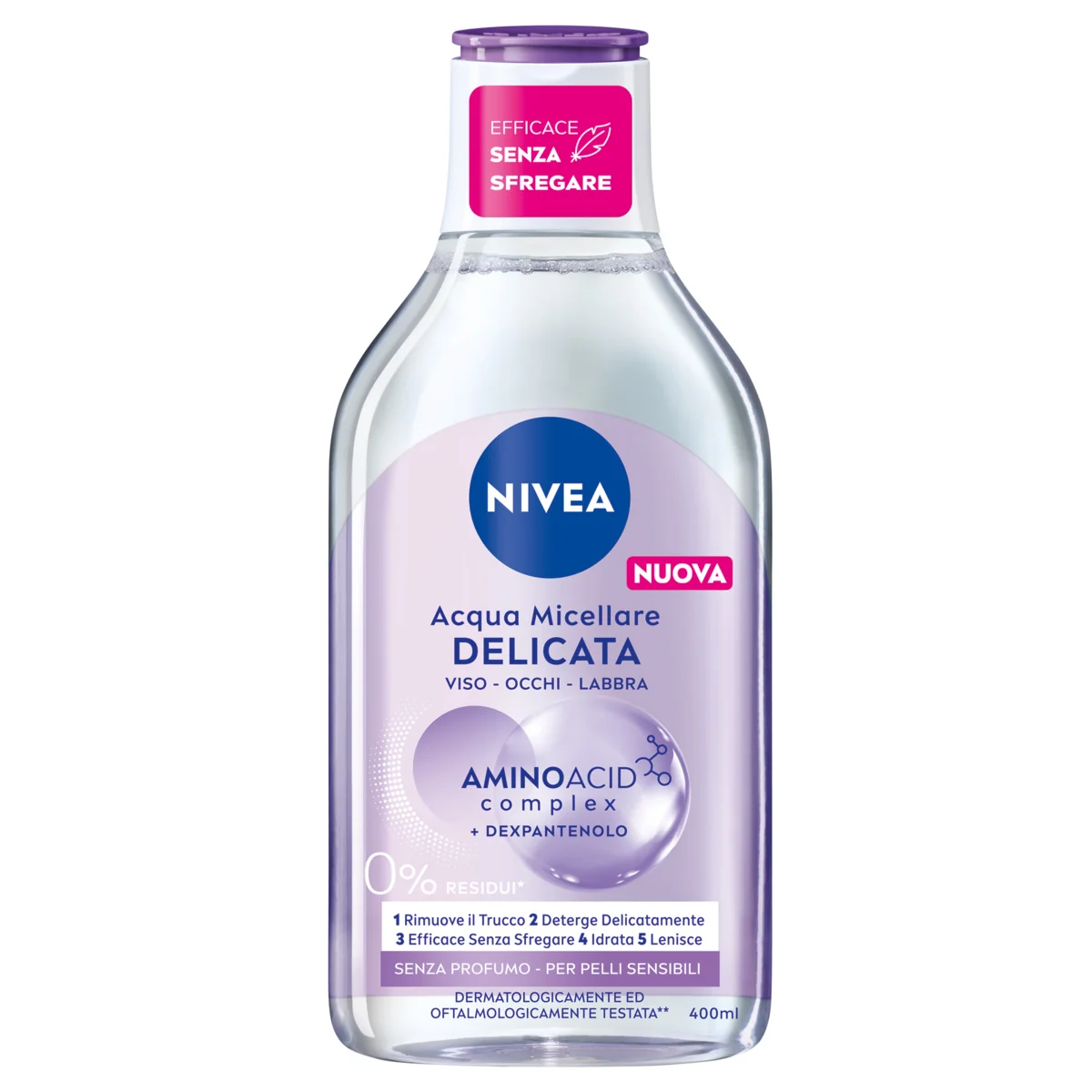 Nivea MicellAIR Acqua Micellare Detergente ed Idratante