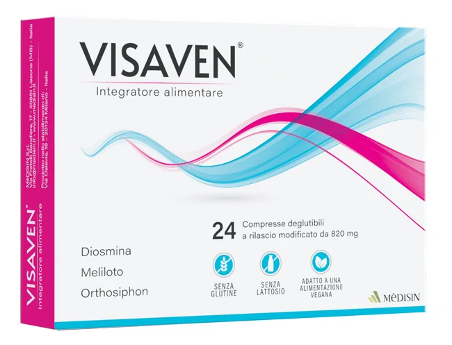 VISAVEN 24 COMPRESSE