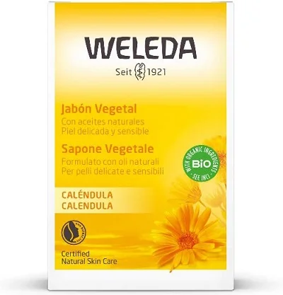 WELEDA CALENDULA SAPONE VEGETALE DETERGENTE 100 G