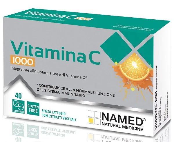 NAMED VITAMINA C 1000 INTEGRATORE 40 COMPRESSE